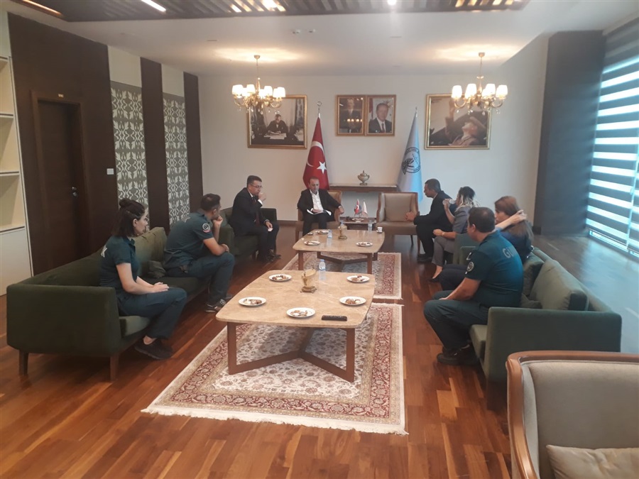 Ticaret Bakanlığı Bakan Yardımcısı Sayın Mustafa TUZCU Diyarbakır Havalimanına Ziyarette Bulundu