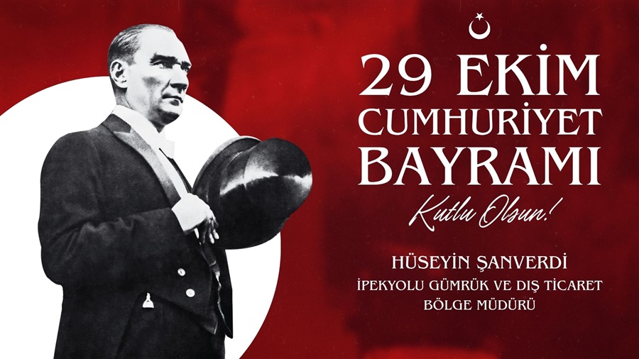 29 Ekim Cumhuriyet Bayramımız Kutlu Olsun