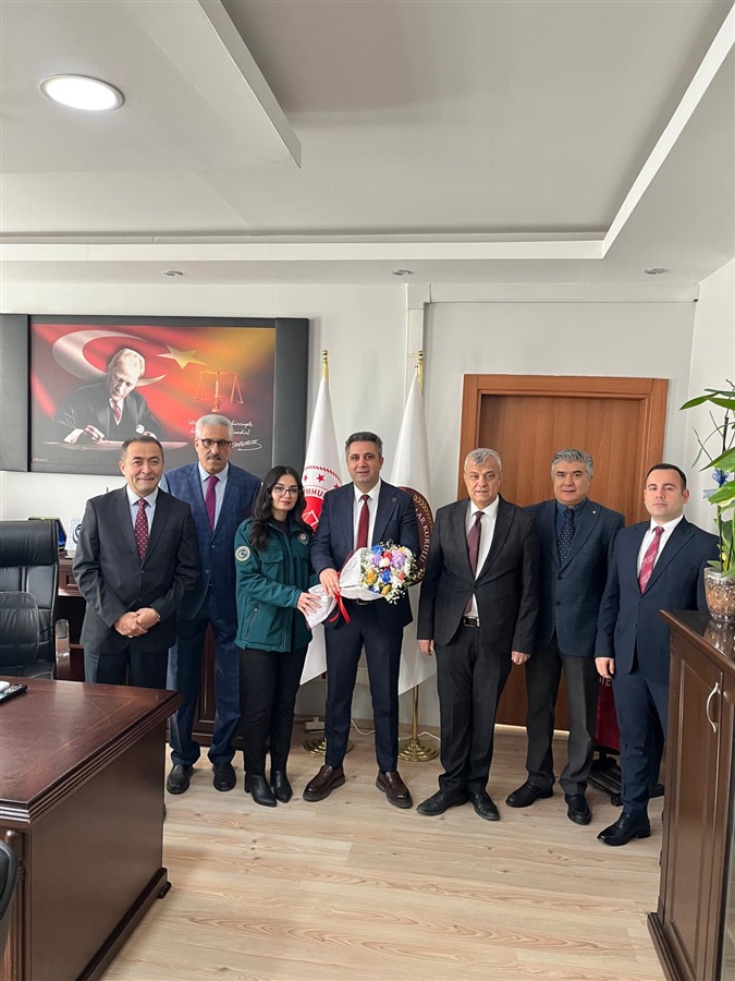 Silopi Cumhuriyet Başsavcımız Sayın Yunus KARACA Makamında Ziyaret Edildi 