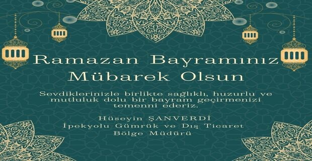 Ramazan Bayramınız Kutlu Olsun..