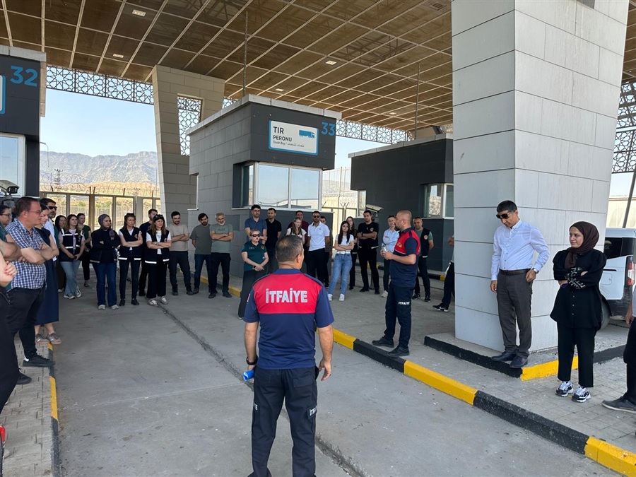 Bölge Müdürlüğümüzde İş Sağlığı ve Güvenliği Kapsamında Eğitimler Yapıldı