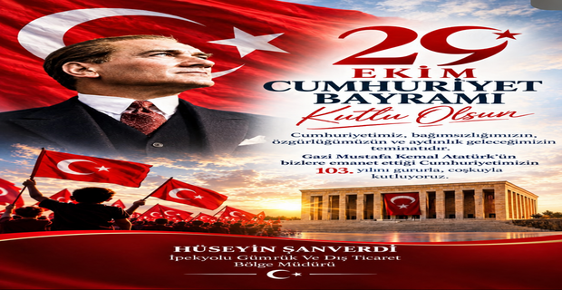 Cumhuriyet Bayramımız Kutlu Olsun.